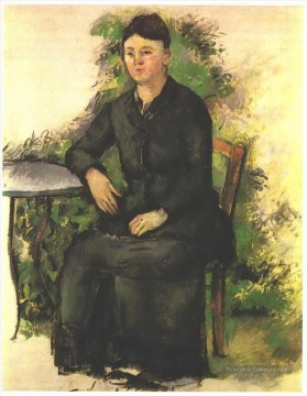  madame Tableaux - Madame Cézanne dans le jardin Paul Cézanne